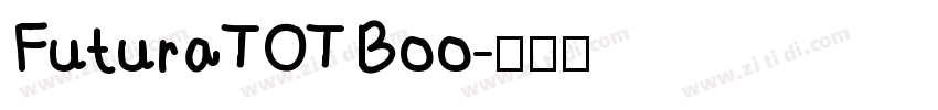FuturaTOT Boo字体转换